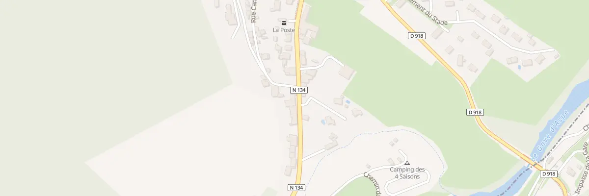 Plan du 2189 Rte d’Espagne à Asasp-Arros