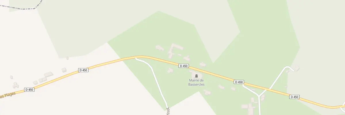 Plan du 66 Rte des Plages à Bassercles