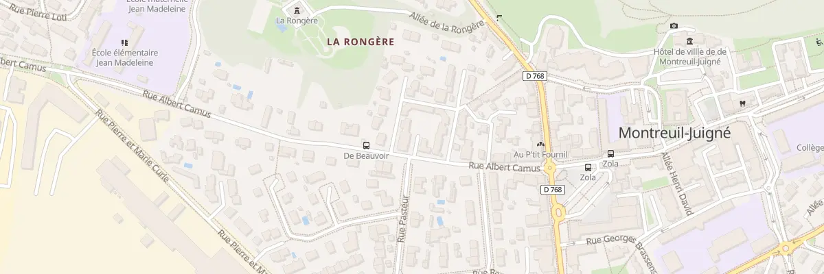 Plan du 3 Sq Jacques Prévert à Montreuil-Juigné