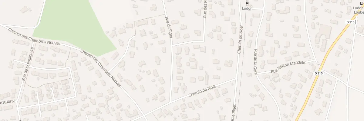 Plan du 38 Rue de Piget à Ludon-Médoc
