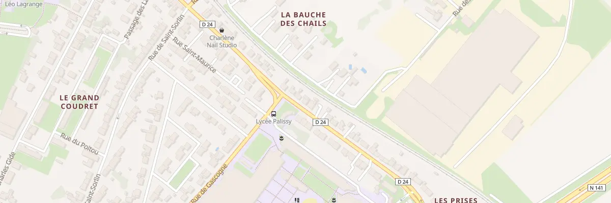 Plan du 47 Rue du Docteur Jean à Saintes