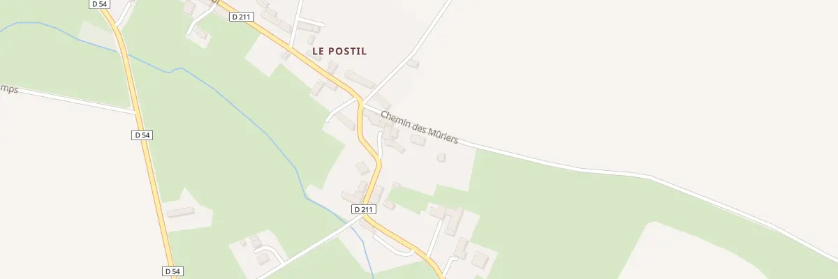 Plan du 2 Che des Muriers Roucamps aux Monts d’Aunay