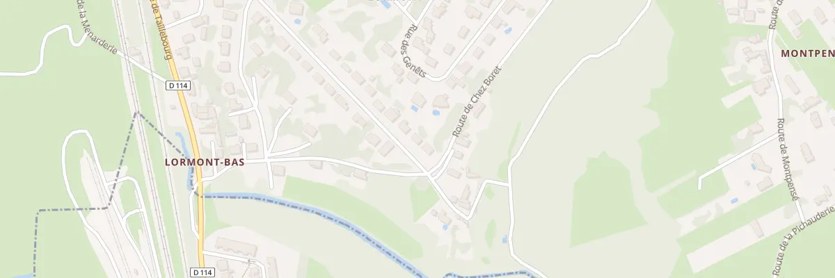 Plan du 35 Rue des Chênes à Fontcouverte