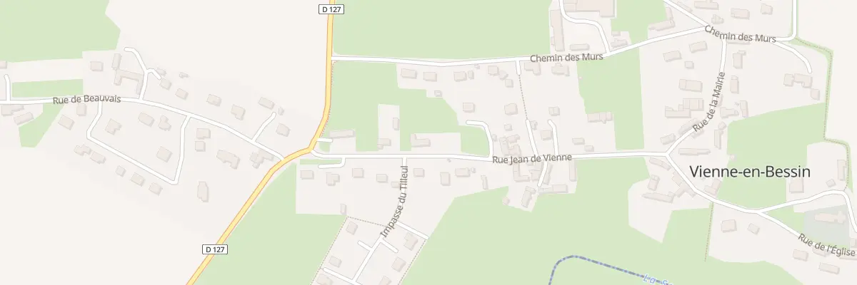 Plan du 9 Rue Jean de Vienne à Vienne-en-Bessin