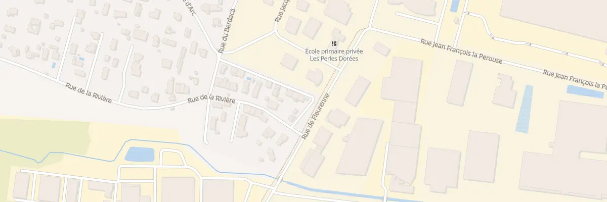 Plan du 152B Rue de la Rivière à Blanquefort