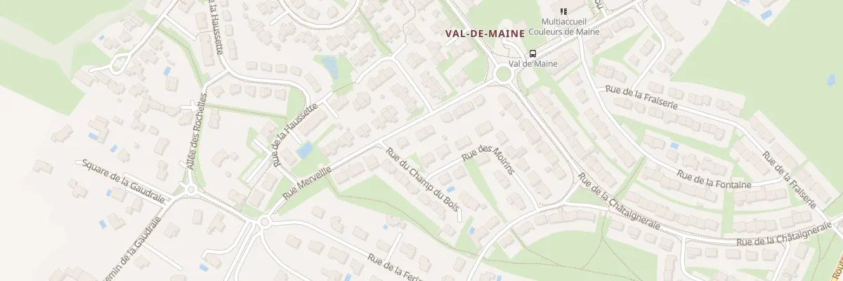 Plan du 49 Rue Merveille à Bouchemaine