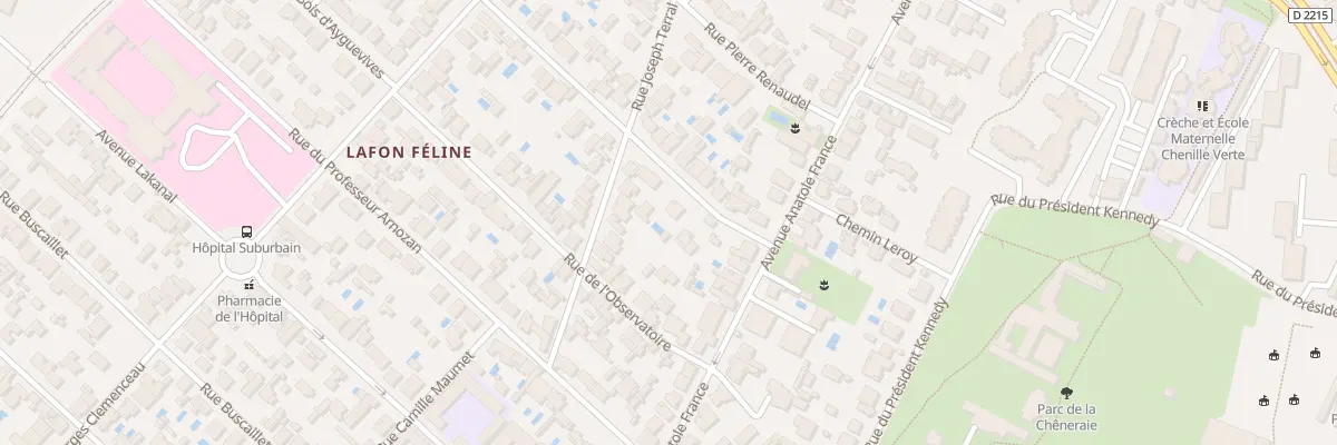 Plan du 12 Rue Marcel Sembat au Bouscat