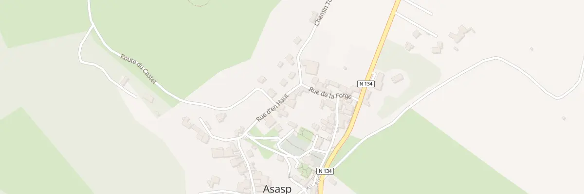Plan du 22 Rue d’En Haut à Asasp-Arros
