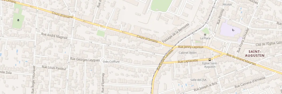 Plan du 15 Rue André Maginot à Mérignac