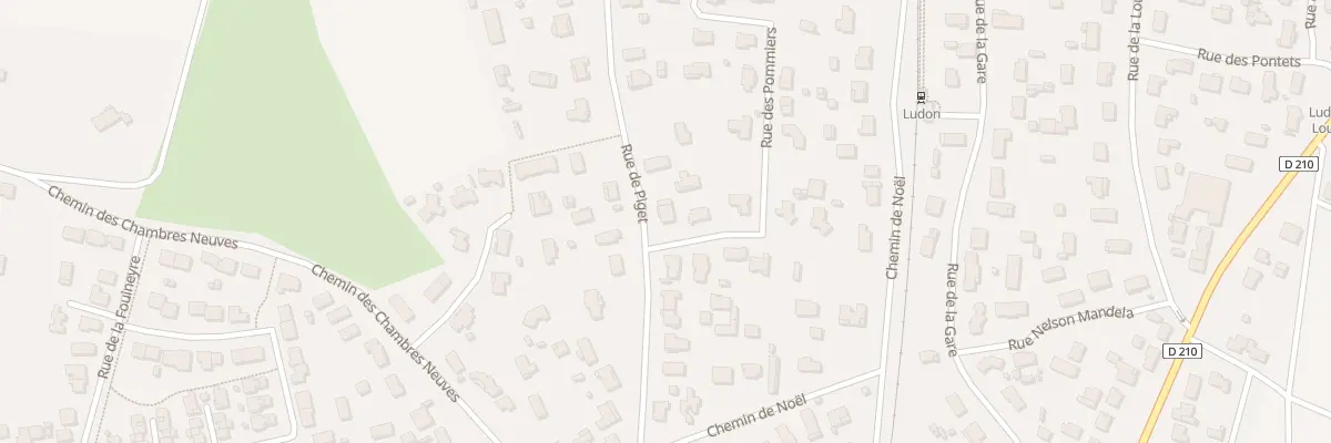 Plan du 26 Rue de Piget à Ludon-Médoc