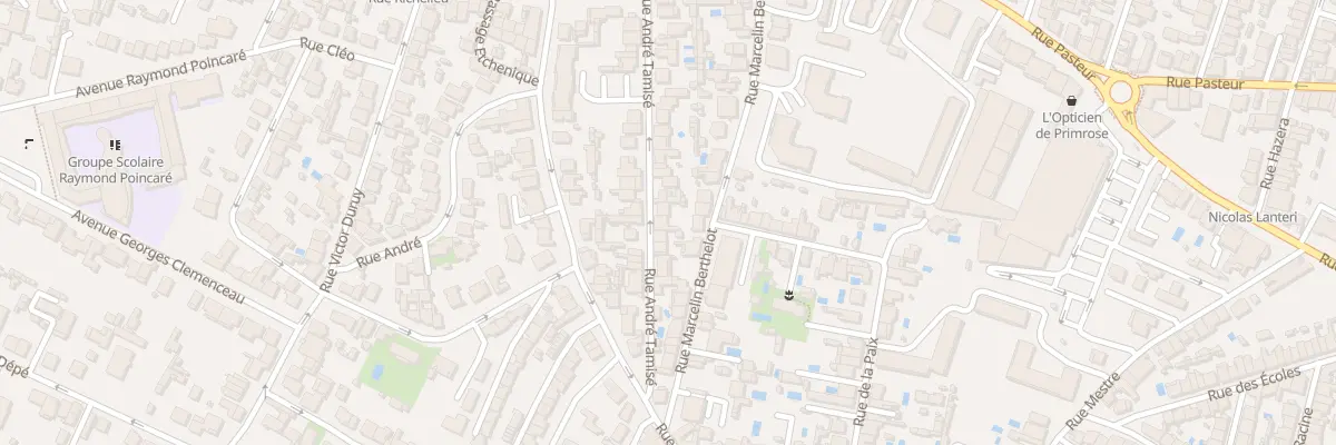 Plan du 44 Rue Andrée Tamisé à Bordeaux