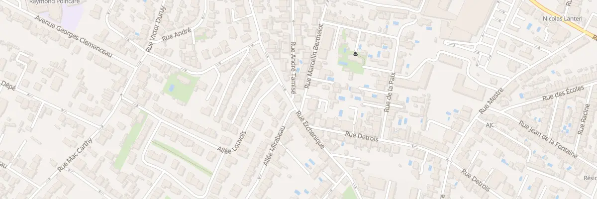 Plan du 74 Rue Etchenique à Bordeaux