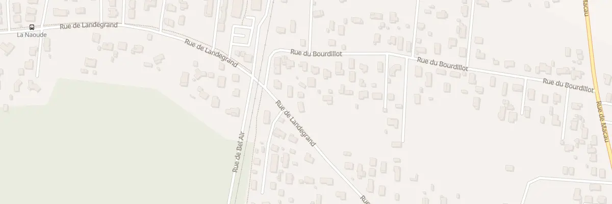Plan du 70B Rue de Landegrand à Parempuyre