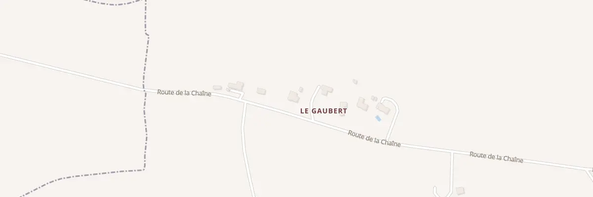 Plan du 10 Rte de la Chaîne à Gesnes