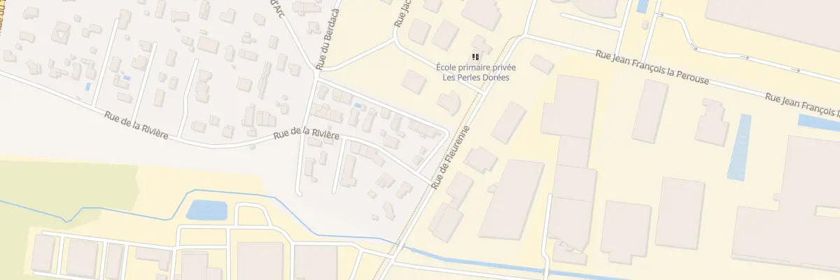 Plan du 152 Rue de la Rivière à Blanquefort