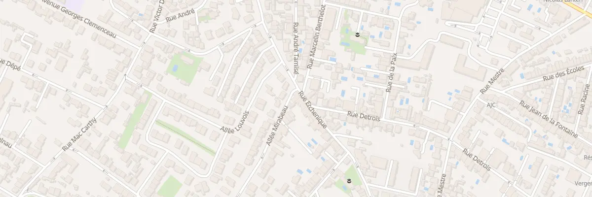 Plan du 67 Rue Etchenique à Bordeaux
