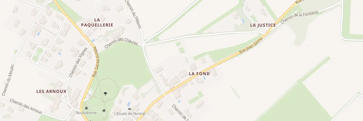 Plan du 27 Rue Jean Giono à Préguillac