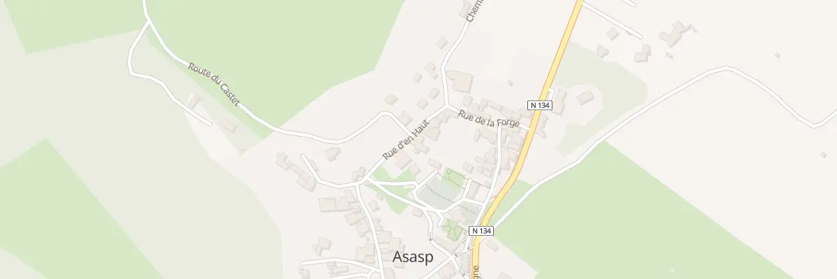 Plan du 45 Rue d’En Haut à Asasp-Arros
