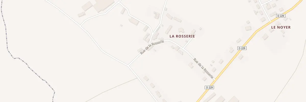 Plan du 11 Rue de la Rosserie à La Lande-Patry