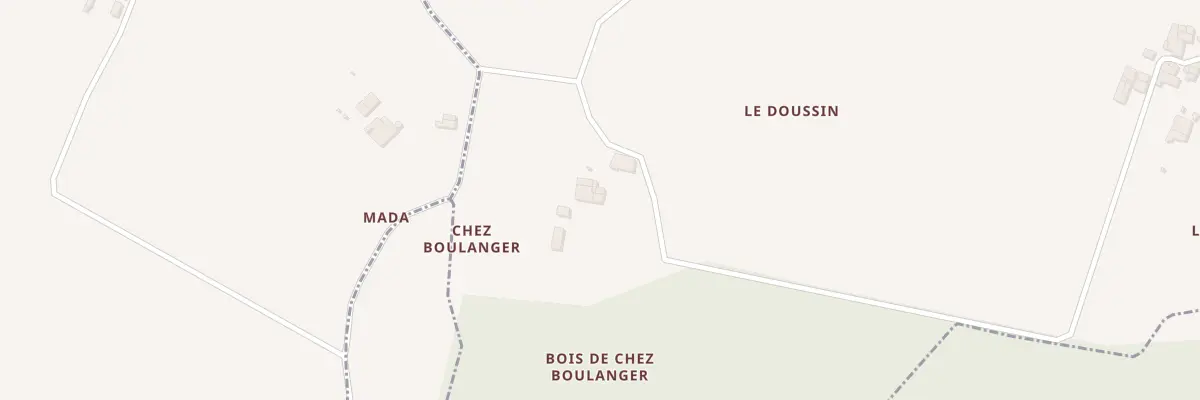 Plan du 1A Chez Boulanger à Consac