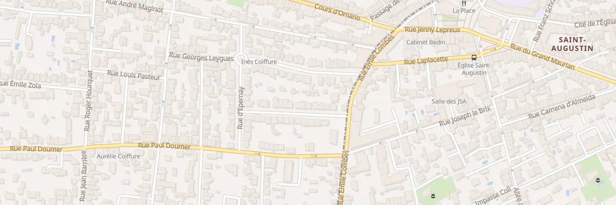 Plan du 11 Rue Charles Boubes à Mérignac