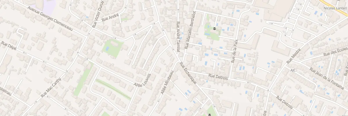 Plan du 63 Rue Etchenique à Bordeaux