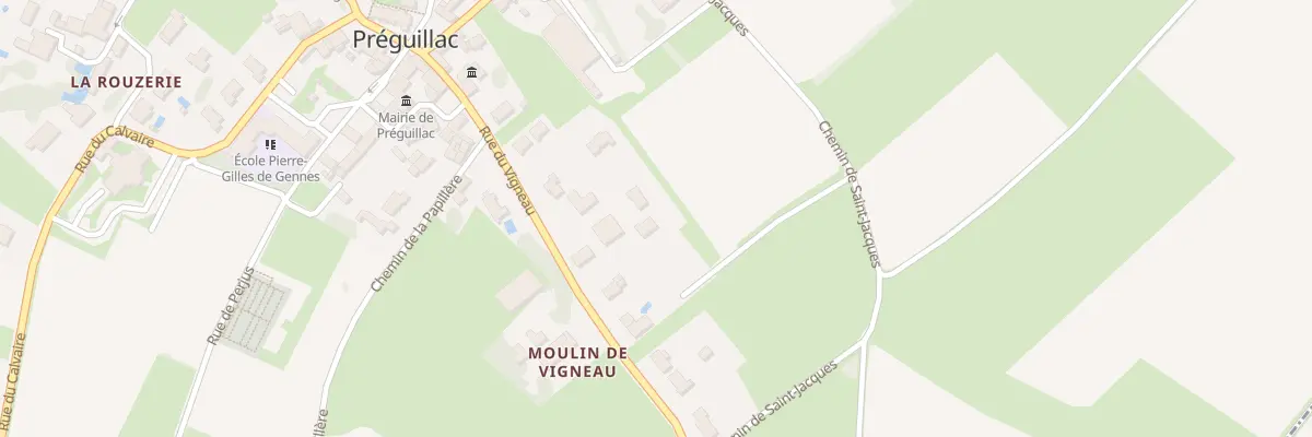Plan du 17C Rue du Vigneau à Préguillac
