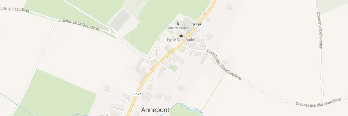 Plan du 24 Rue de la Ruteliere à Annepont