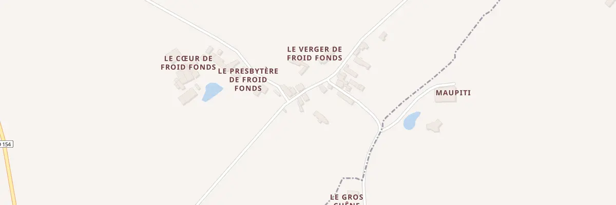 Plan du 3 Froid Fonds à Ruillé-Froid-Fonds
