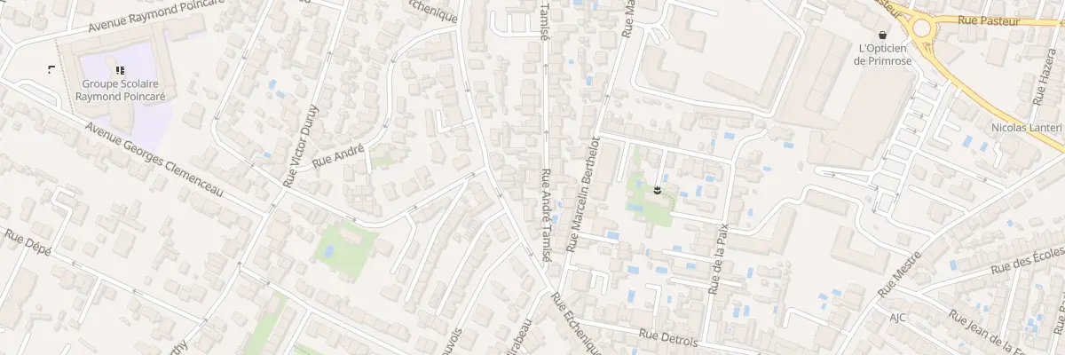 Plan du 49 Rue Andrée Tamisé à Bordeaux