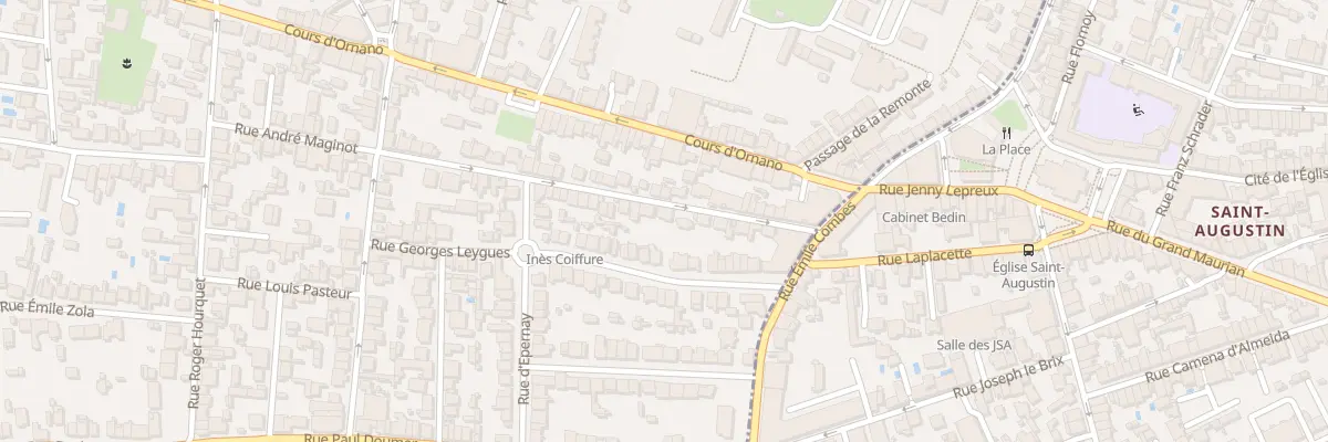 Plan du 16 Rue André Maginot à Mérignac