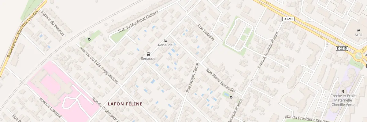 Plan du 26 Rue Pierre Renaudel au Bouscat