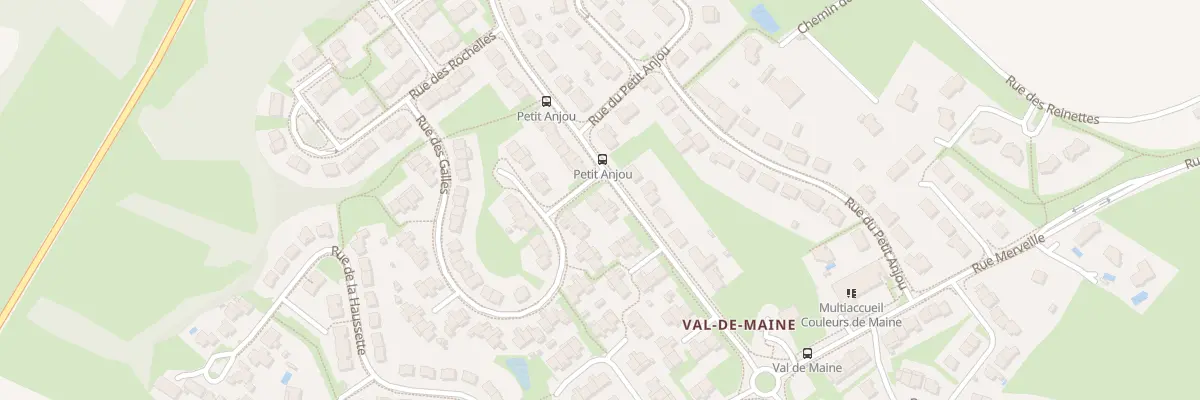 Plan du 77 Rue de la Chataigneraie à Bouchemaine