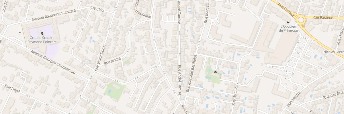 Plan du 39 Rue Andrée Tamisé à Bordeaux