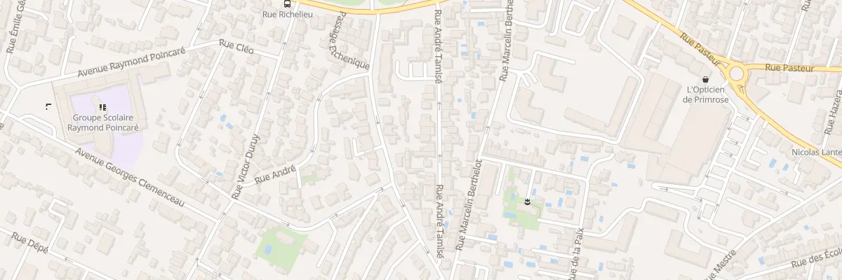 Plan du 31 Rue Andrée Tamisé à Bordeaux