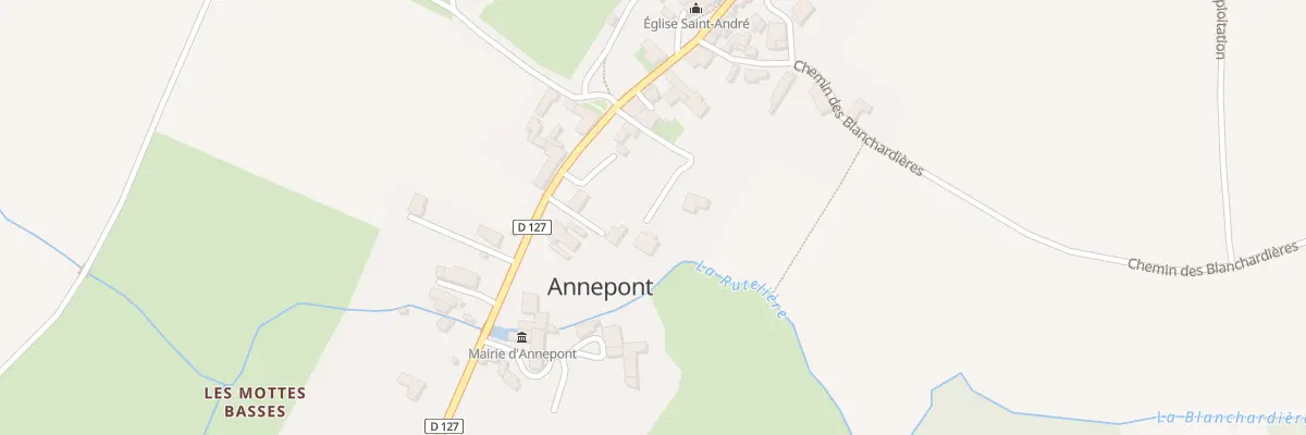 Plan du 8 Imp des Mottes à Annepont