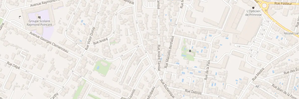 Plan du 56 Rue Etchenique à Bordeaux