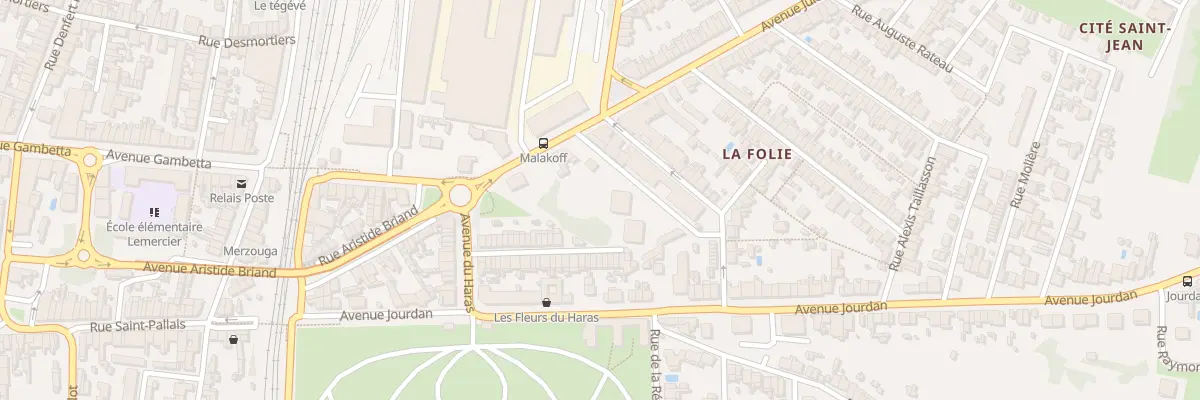 Plan du 38 Av Jules Dufaure à Saintes