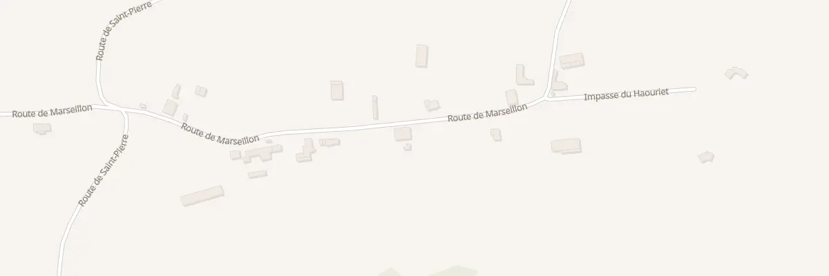 Plan du 726 Rte de Marseillon à Banos