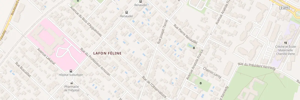 Plan du 20 Rue Marcel Sembat au Bouscat