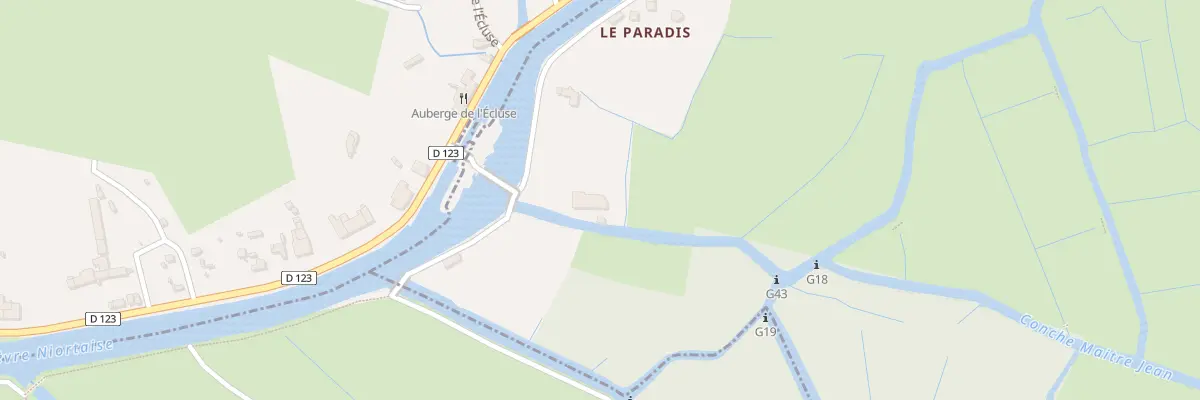 Plan du 5097 Le Paradis à Sansais