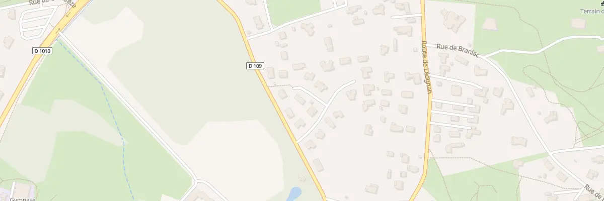 Plan du 4 All de Cayac à Gradignan