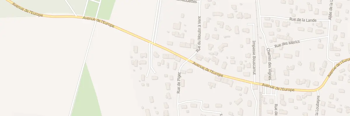 Plan du 1A Rue de Piget à Ludon-Médoc