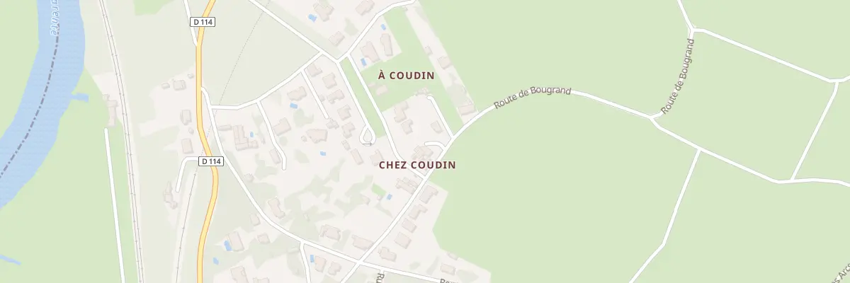 Plan du 14B Rte de Bougrand à Fontcouverte