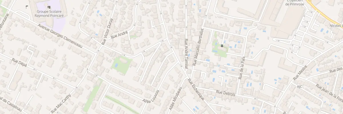 Plan du 51 Rue Etchenique à Bordeaux