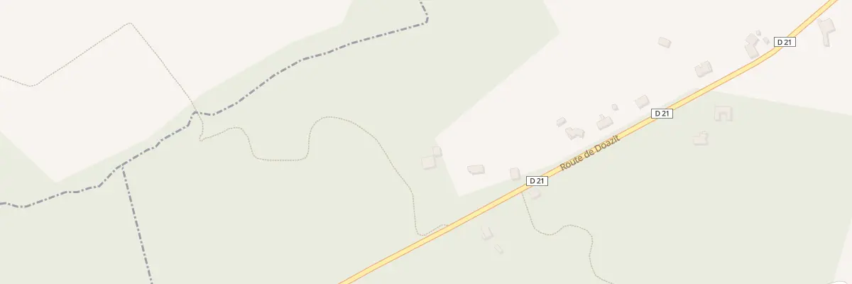 Plan du 1040 Rte de Doazit à Audignon