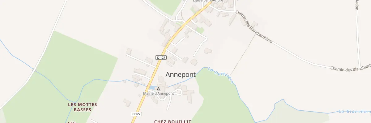 Plan du 18B Rue de la Ruteliere à Annepont