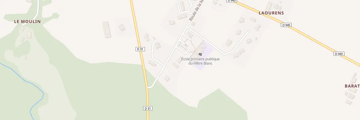 Plan du 180 Rte de la Mairie à Hagetaubin