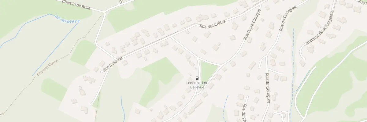 Plan du 23 Rue Bellevue à Ledeuix
