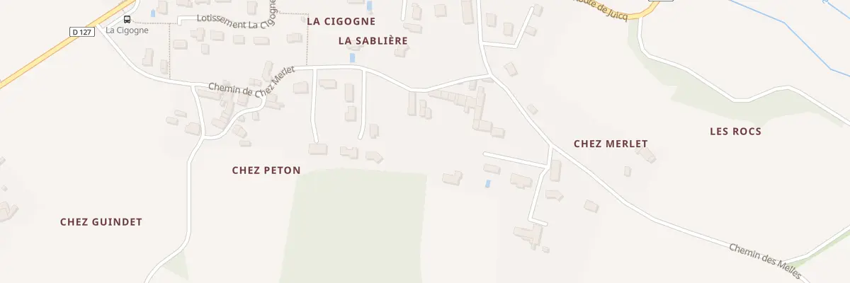 Plan du 30 Che de Chez Merlet à Annepont